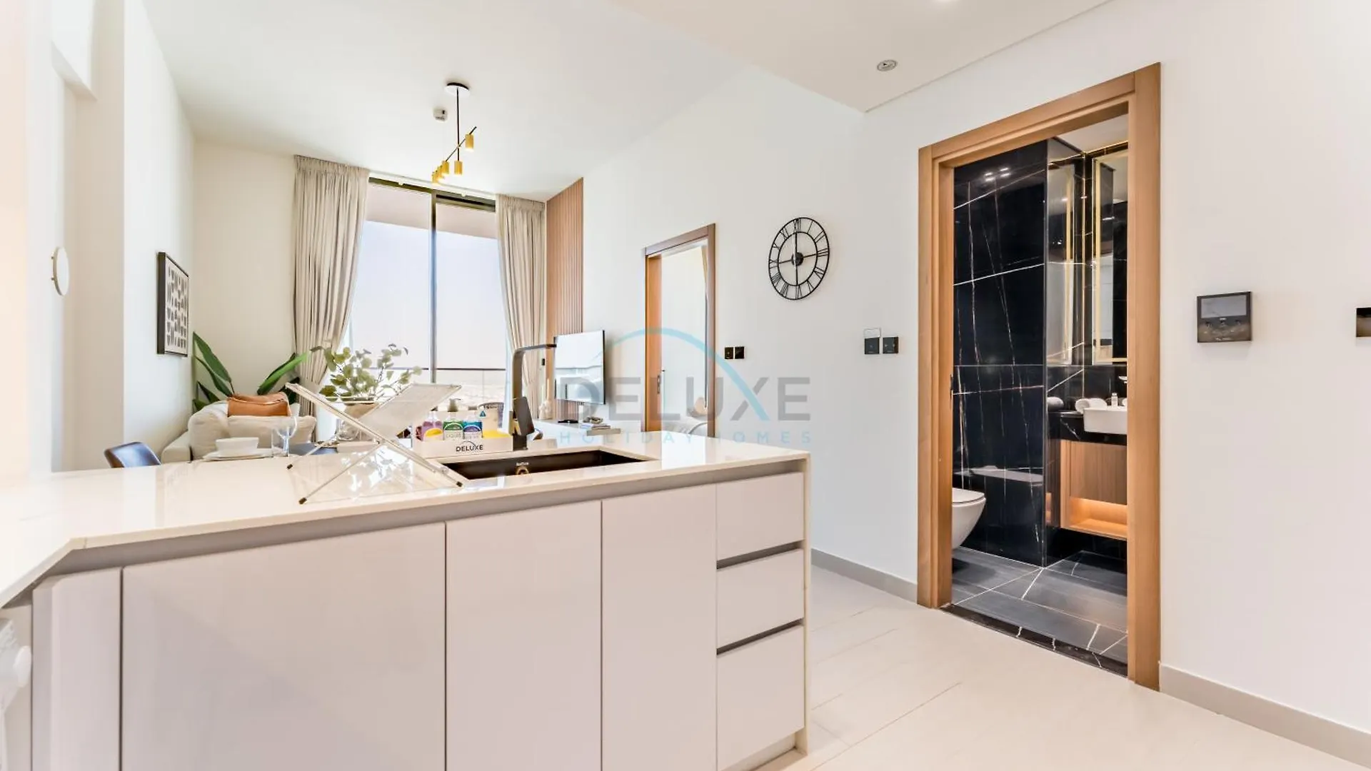 City Views 1Br Near Community Park With Private Balcony, Binghatti House, Jumeirah Village Circle By Deluxe Holiday Homes Dubai
