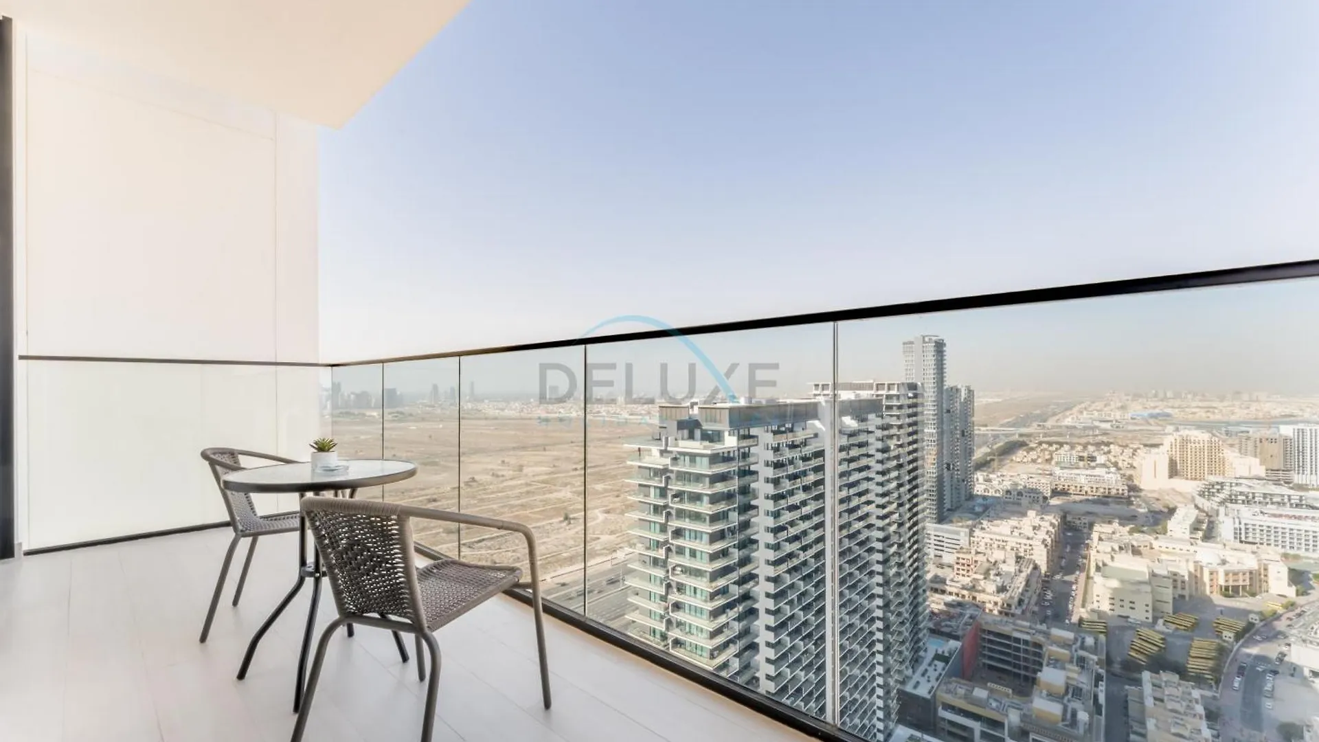 Apartment City Views 1Br Near Community Park With Private Balcony, Binghatti House, Jumeirah Village Circle By Deluxe Holiday Homes Dubai