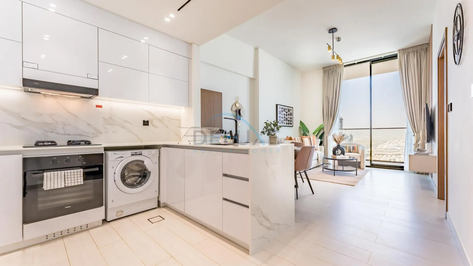 City Views 1Br Near Community Park With Private Balcony, Binghatti House, Jumeirah Village Circle By Deluxe Holiday Homes Dubai 0*,